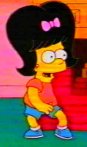 Bart in Wig